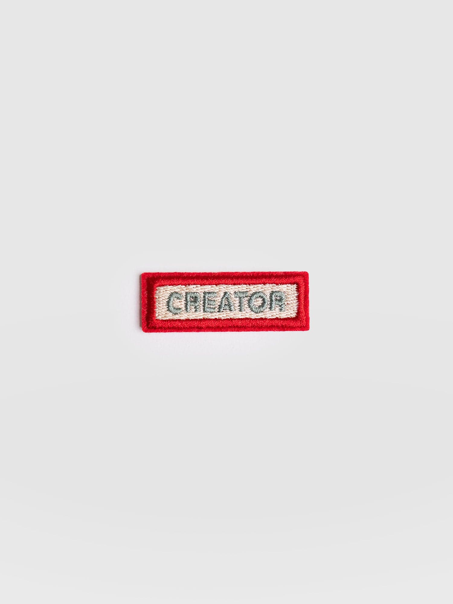 Creator Sticker Badge - Cream - Women's Accessories | Saint + Sofia® USA